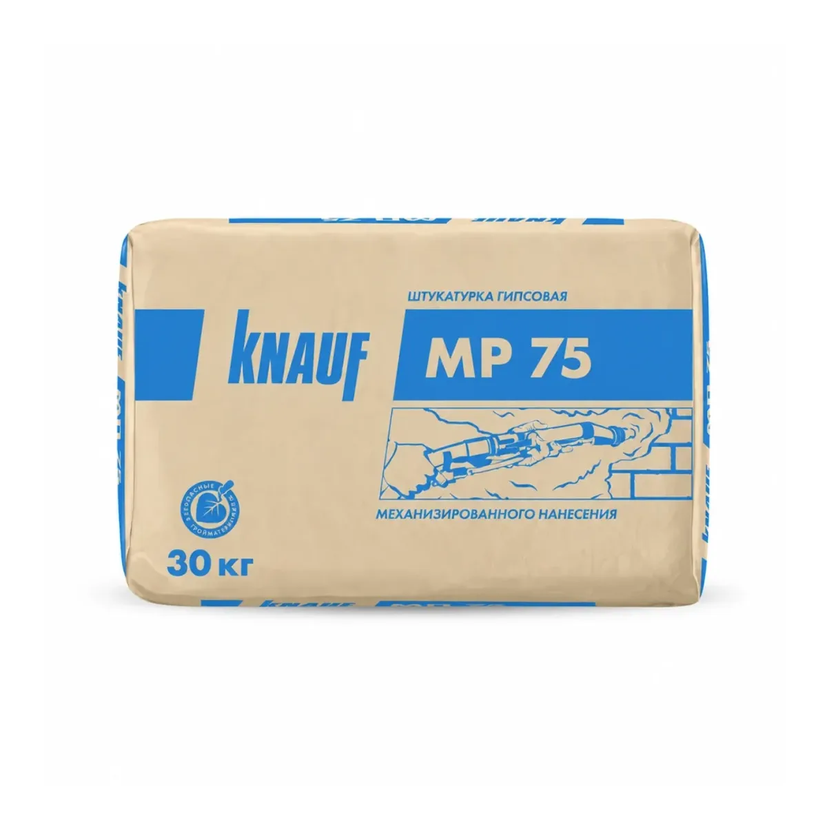 Штукатурка гипсовая Knauf МП-75 маш. 30 кг
