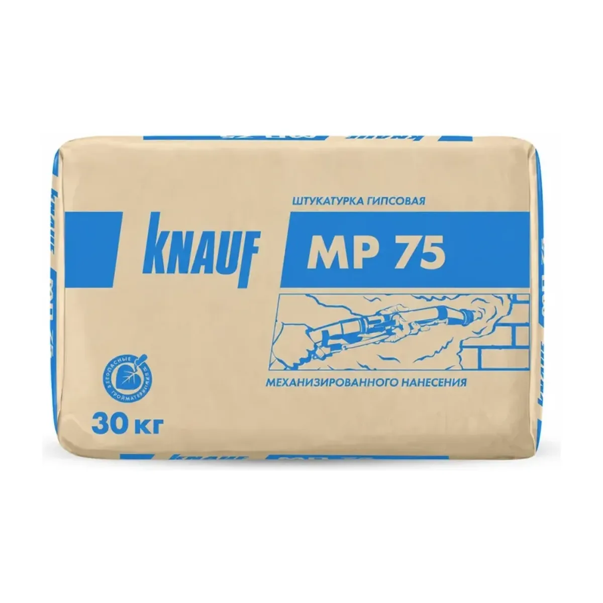Штукатурка гипсовая Knauf МП-75 маш. 30 кг