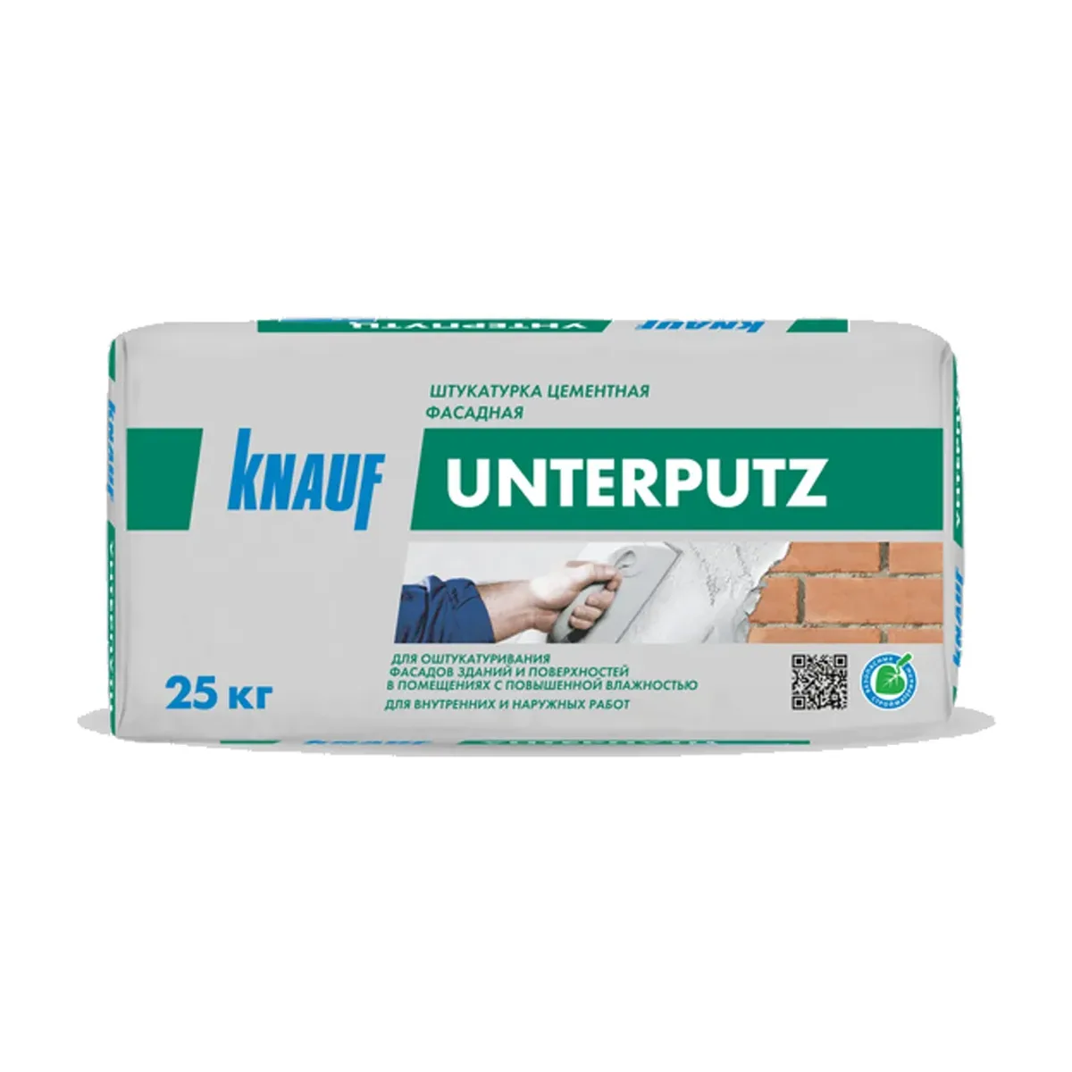 Штукатурка цементная Knauf Унтерпутц 25 кг