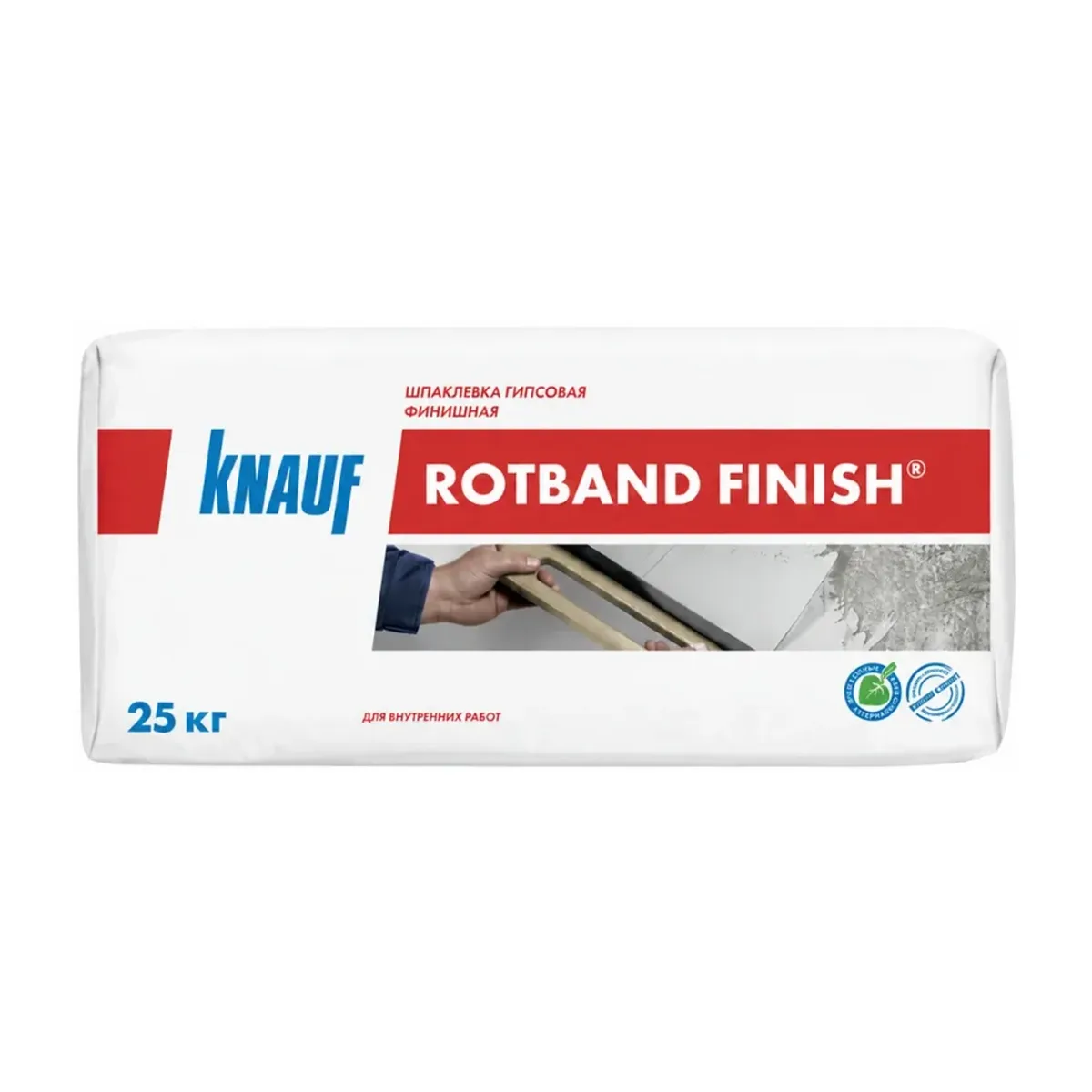 Шпаклевка гипсовая Knauf Ротбанд Финиш 25 кг