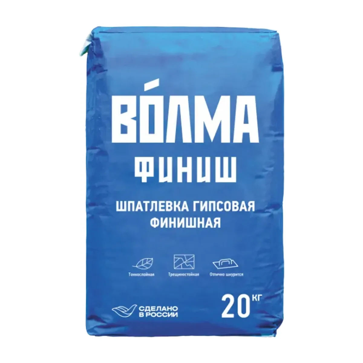 Шпаклевка гипсовая Волма Финиш 20 кг