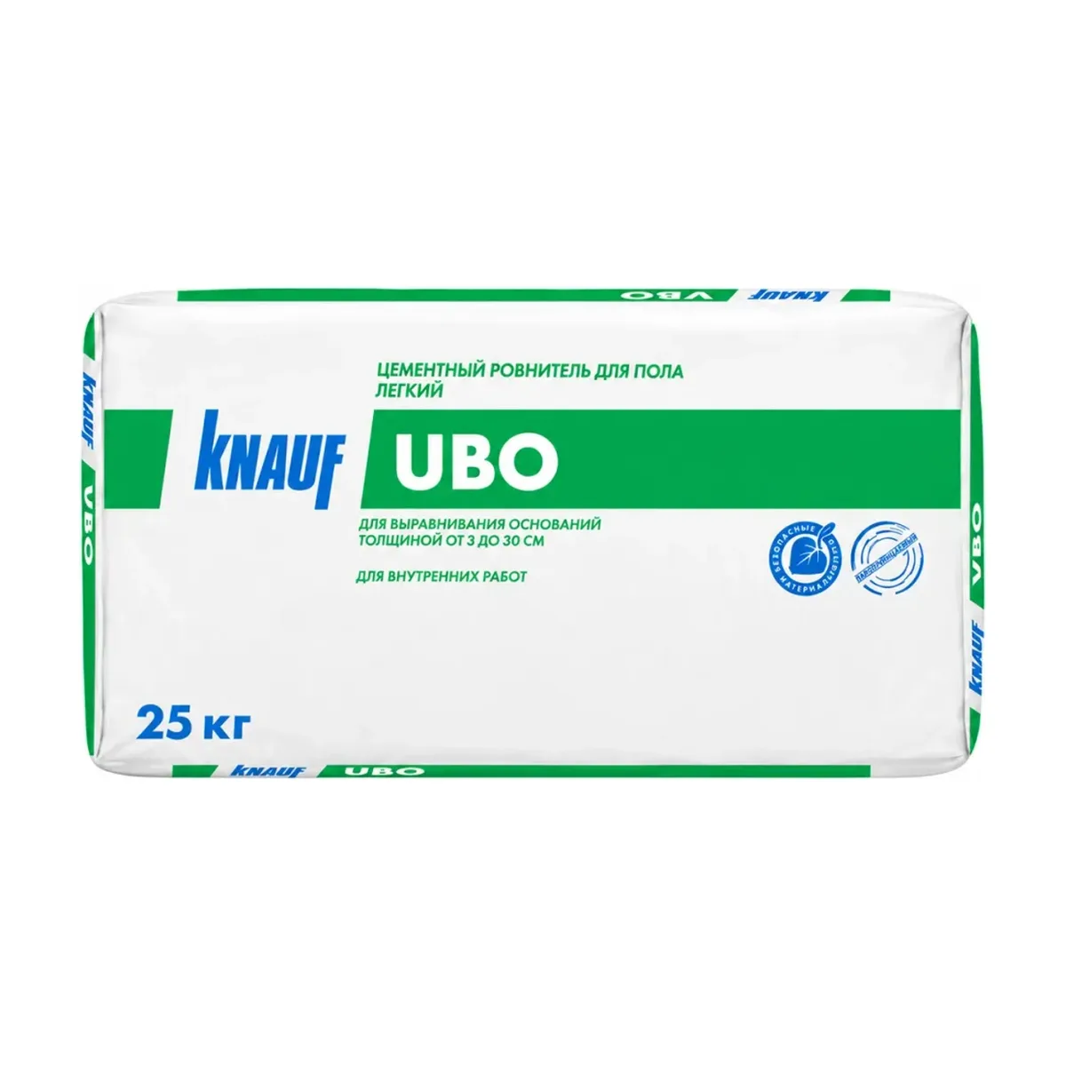 Легкая стяжка пола KNAUF Ubo 25 кг