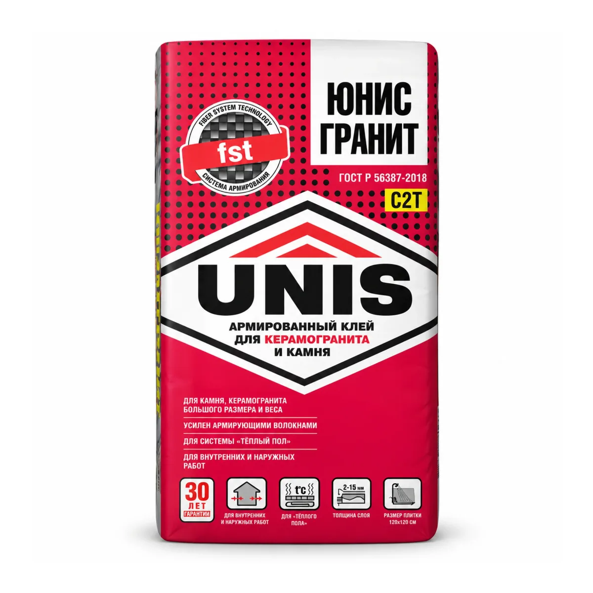 Клей для плитки Unis Гранит 25кг