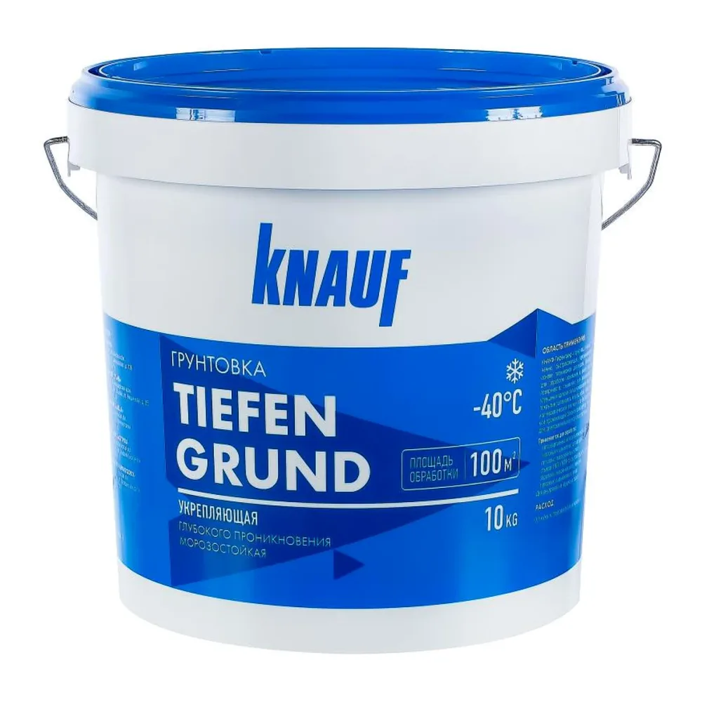 Грунтовка Knauf Тифенгрунд морозостойкая (до -40) 10 л