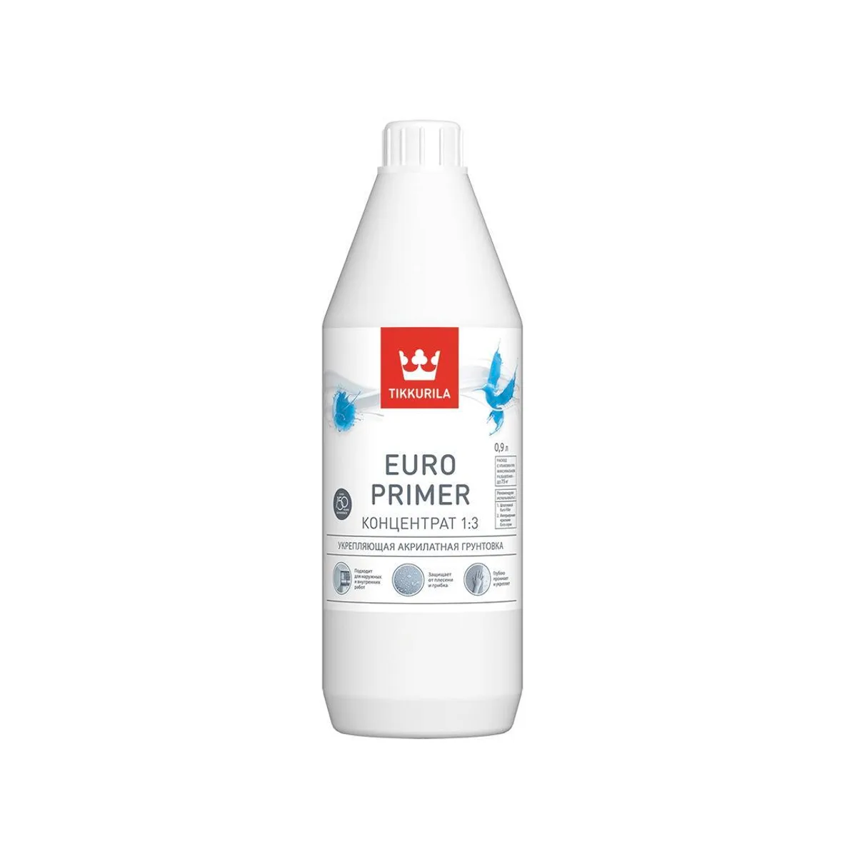 Грунт Tikkurila Euro Primer концентрат 0,9 л